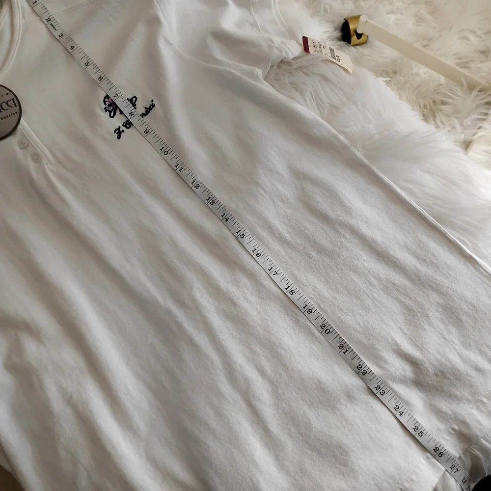 Z. Cavaricci White Short Sleeve Tee - Picture 5 of 7